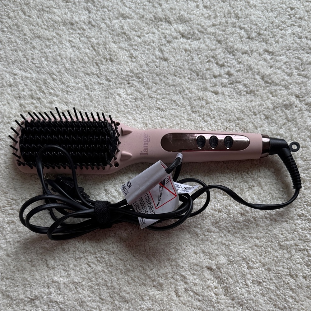 Lange Rose Hair Straightening Brush
